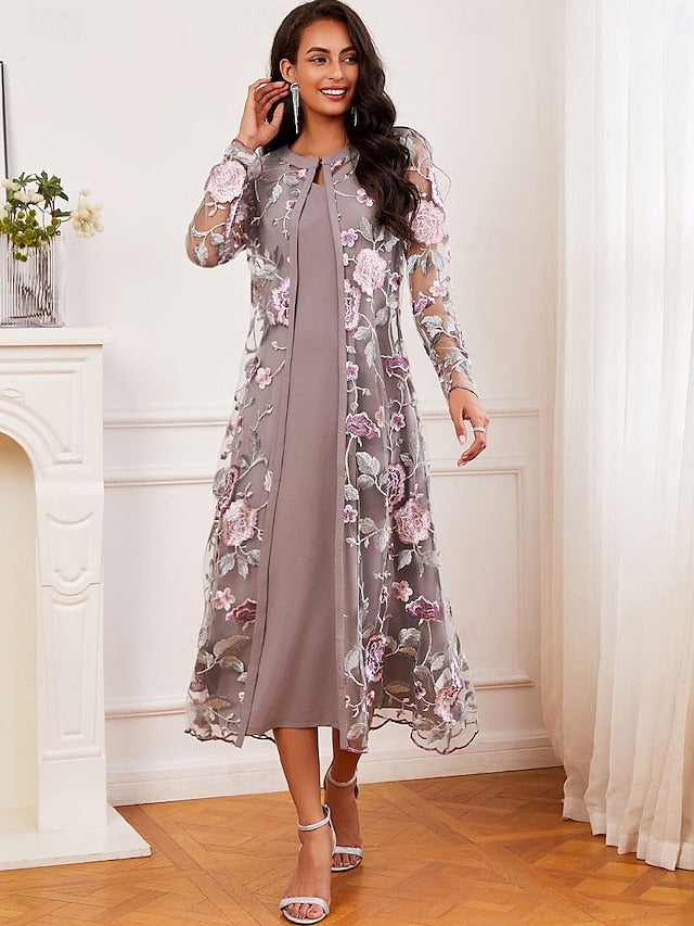 Leste™ | Elegantes Cocktailkleid in Tee-Länge
