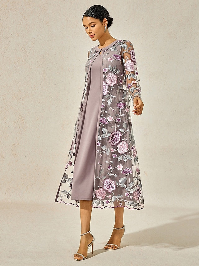 Leste™ | Elegantes Cocktailkleid in Tee-Länge