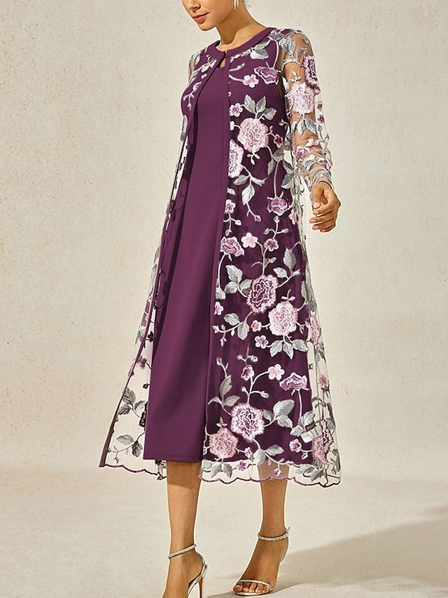 Leste™ | Elegantes Cocktailkleid in Tee-Länge