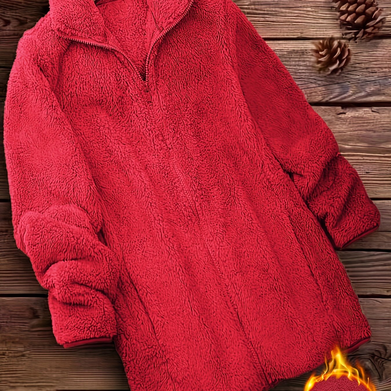 Yara™ | Eleganter, gefütterter Reißverschlussmantel
