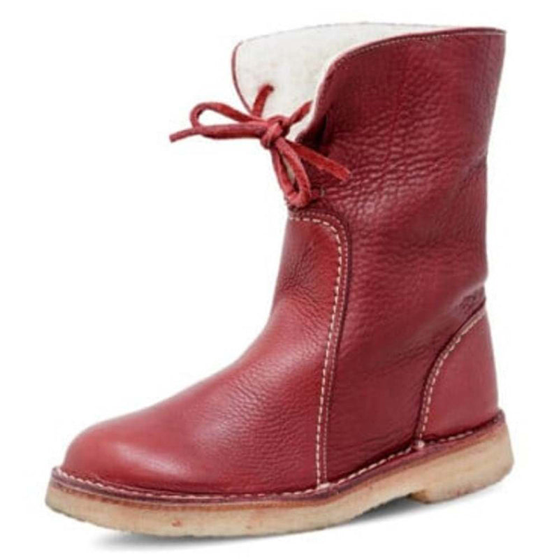 Clara™ | Orthopädische Wasserdichte Leder-Schneestiefel