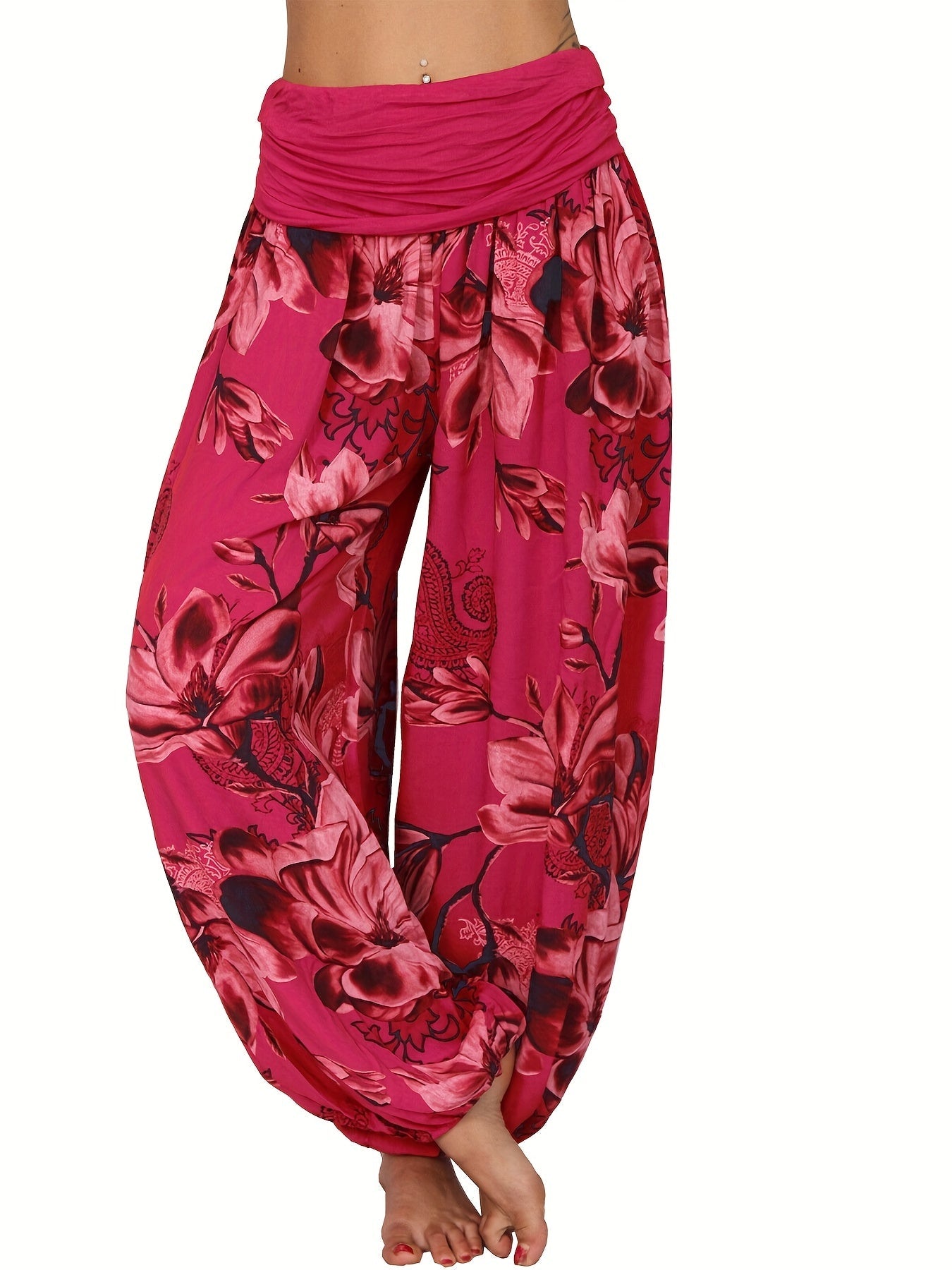Muri™ | Elegante Blumen-Bohémien-Hose