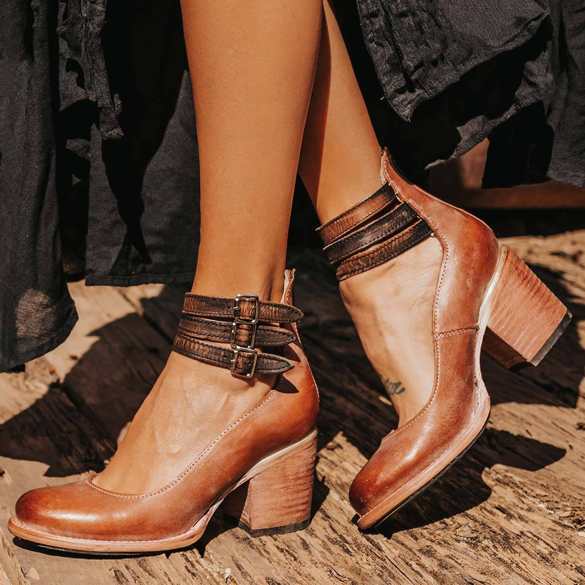 Milena™ | Elegante und Bequeme Lederstiefeletten