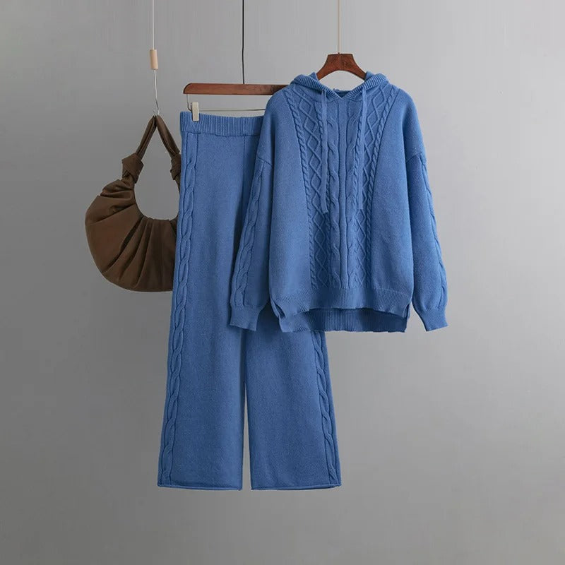 Rowena™ | Bequemes Strickkostüm-Set