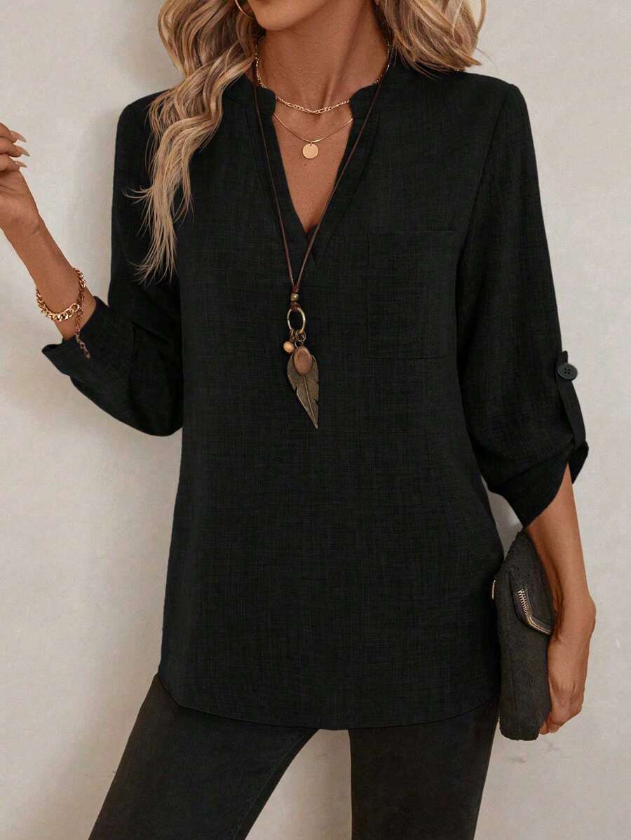 Emery™ | Elegante Blumenbluse