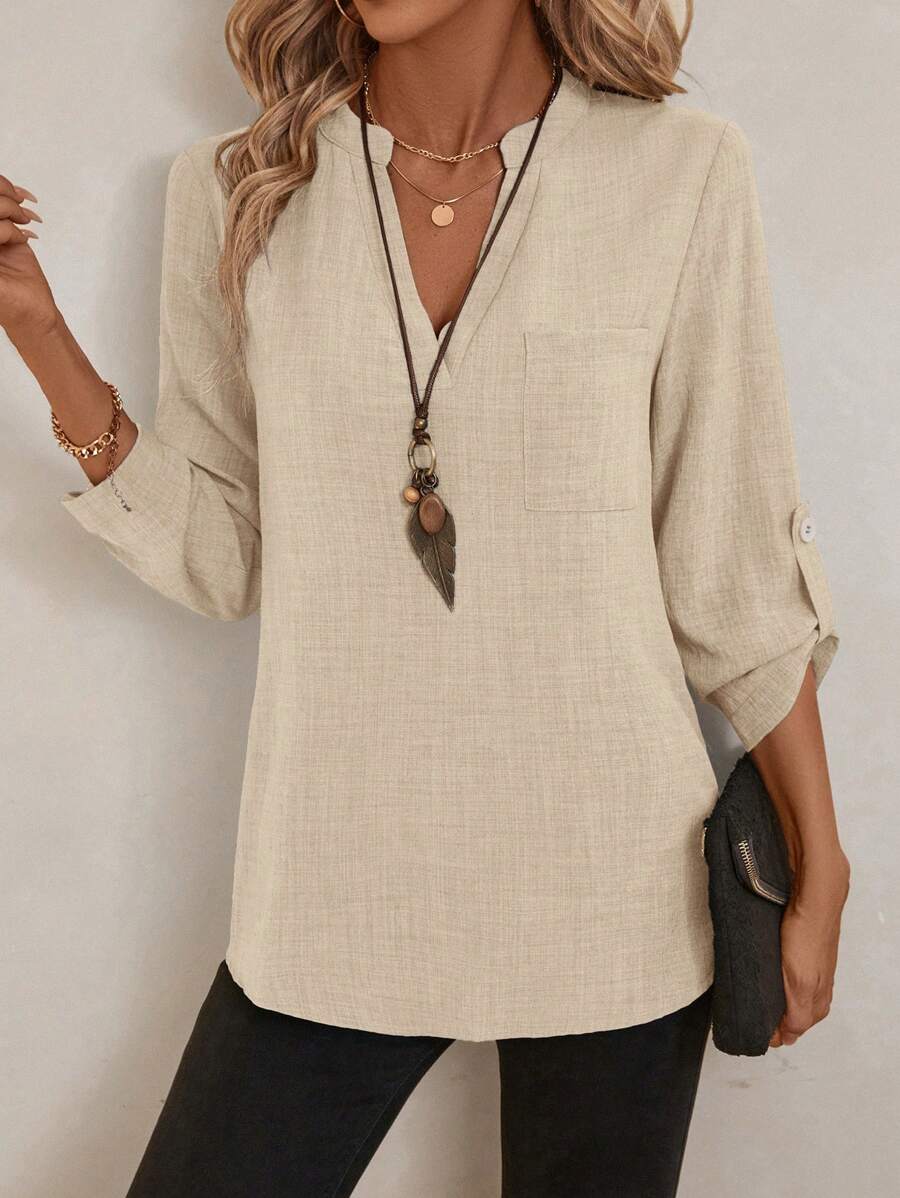 Emery™ | Elegante Blumenbluse