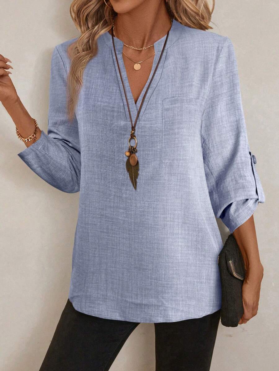 Emery™ | Elegante Blumenbluse