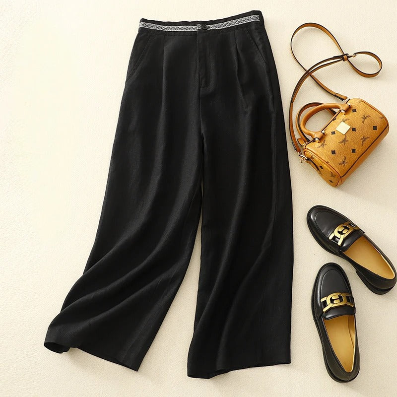 Glen™ | Elegante Leinenhosen