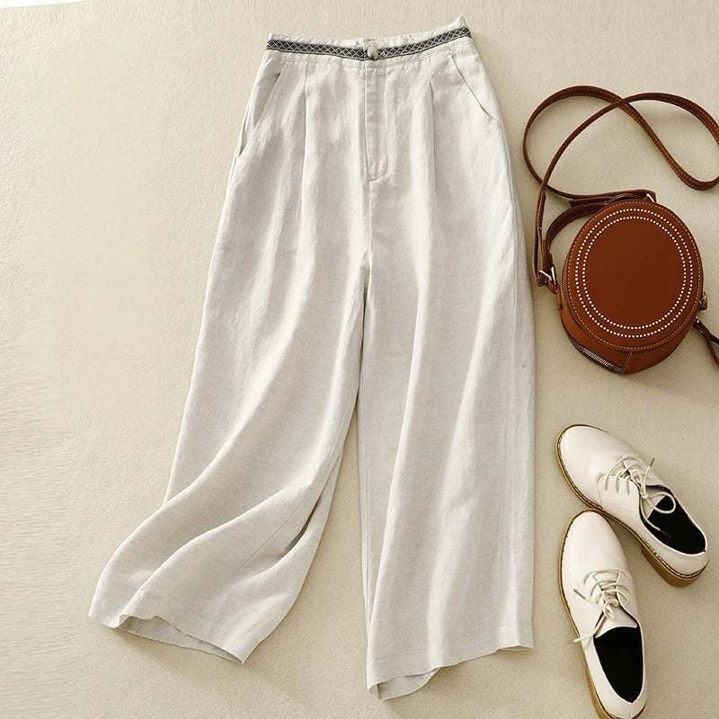 Glen™ | Elegante Leinenhosen