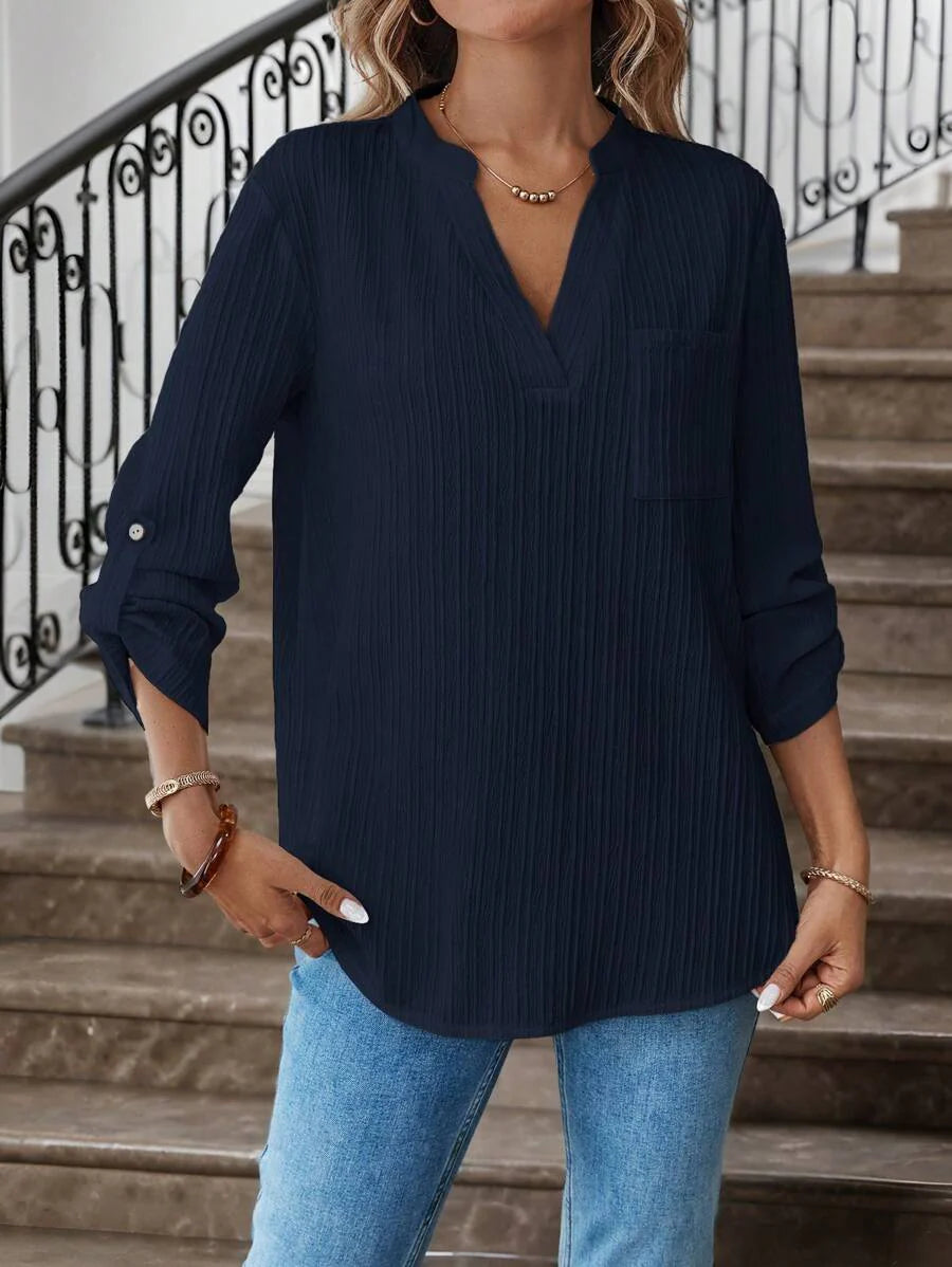 Emery™ | Elegante Blumenbluse
