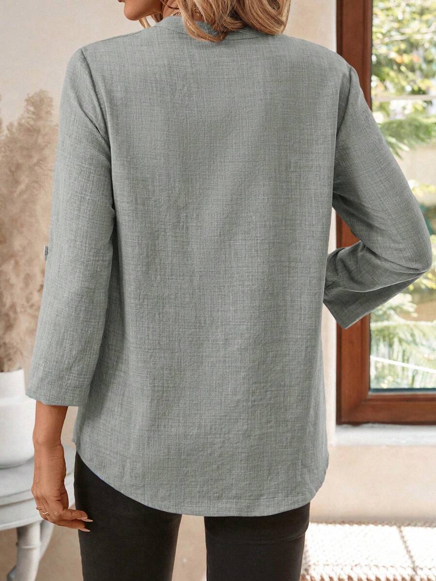 Emery™ | Elegante Blumenbluse