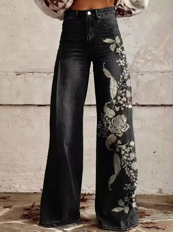 Hannah™ | Elegante Boho-Hose