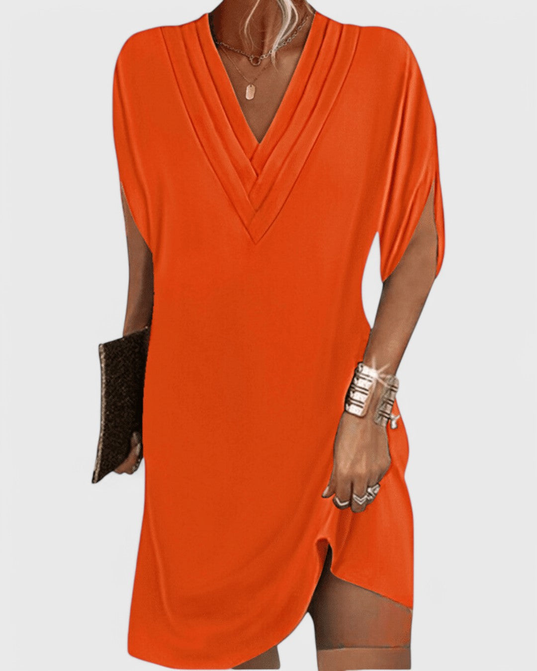 Winnie™ | Elegantes Kleid aus Leinen und Baumwolle