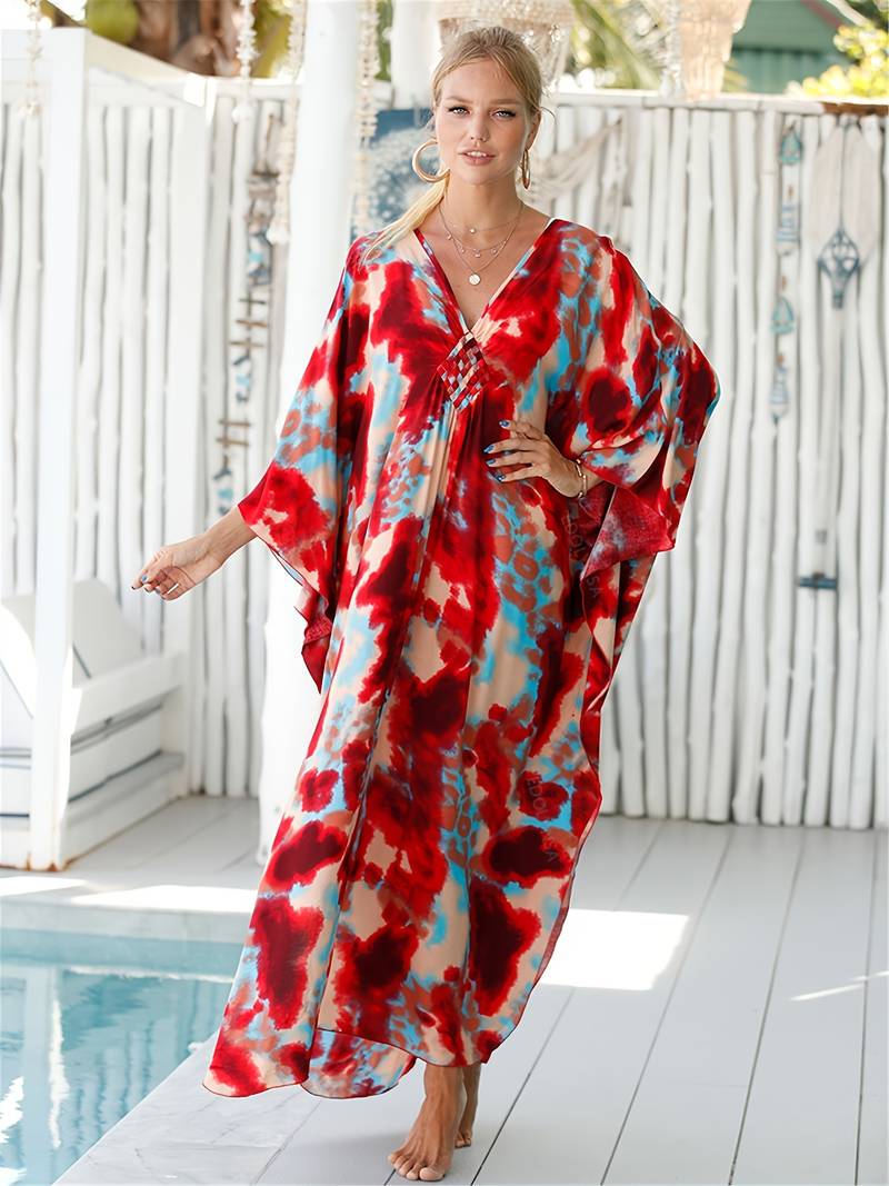 Rowan™ | Elegantes Tropenkleid aus Baumwolle und Bambus