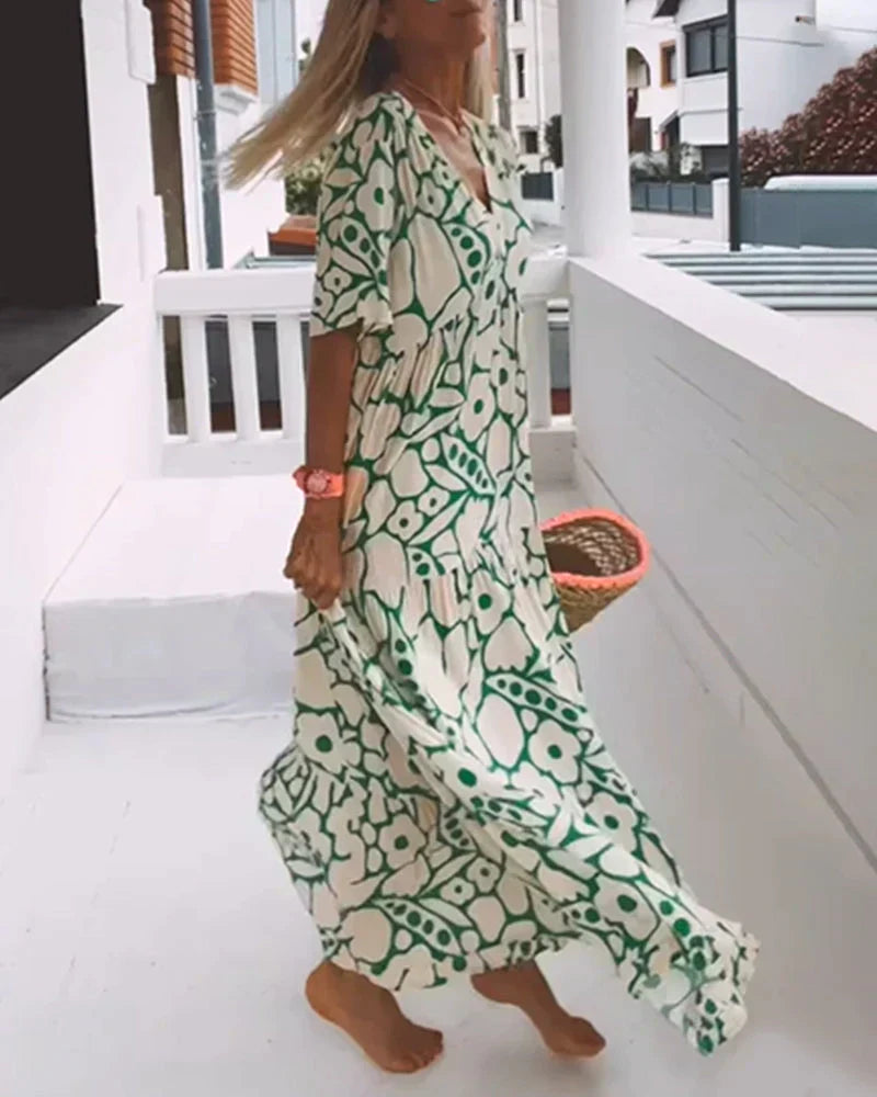 Christa™ | Fließendes und Elegantes Kleid für den Sommer