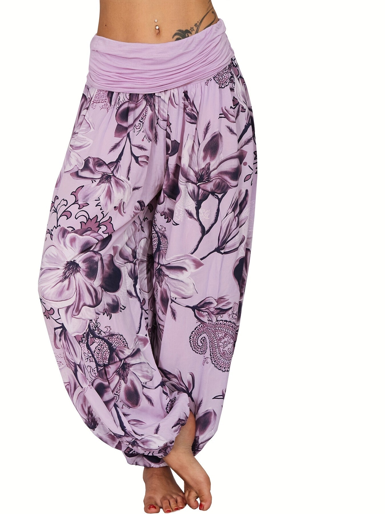 Muri™ | Elegante Blumen-Bohémien-Hose