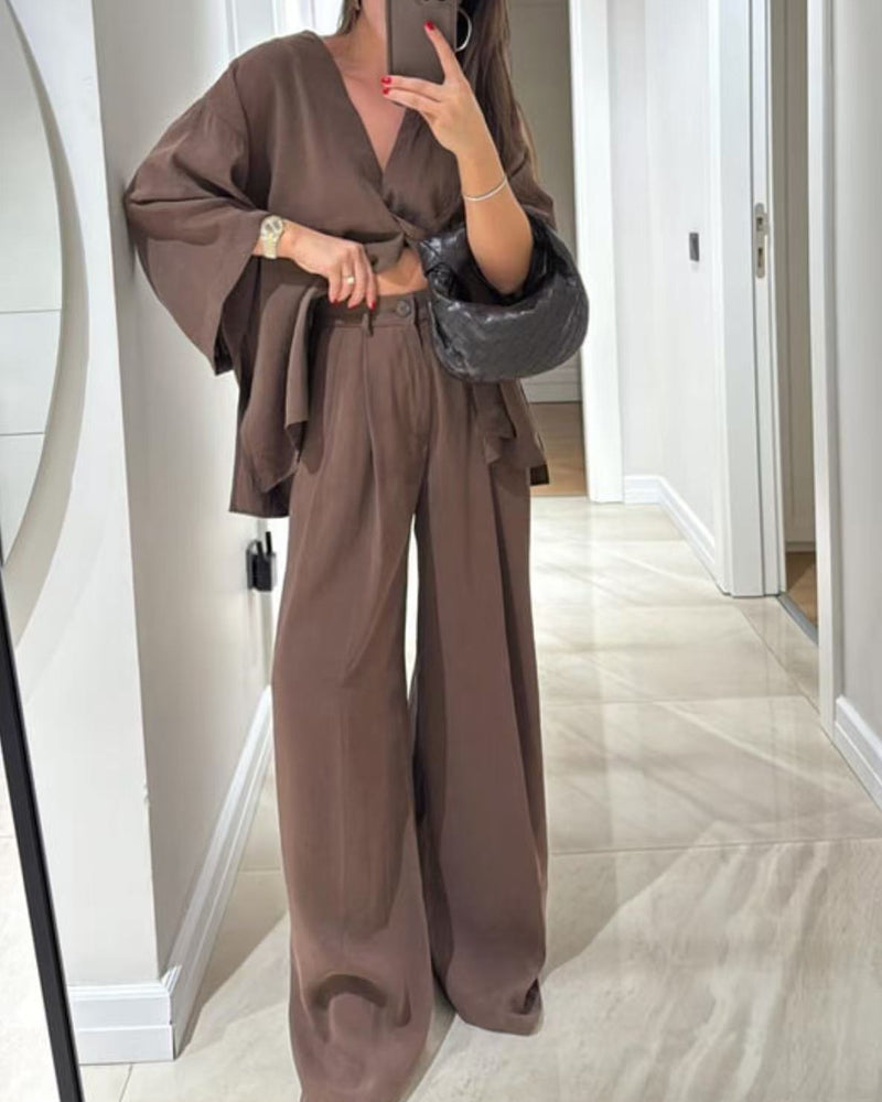 Mélanie™ | Elegantes, lässiges Set aus leichtem Stoff