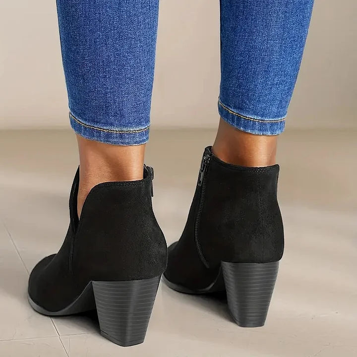 ALEXE™ | DAMENSTIEFELETTEN MIT BLOCKABSATZ