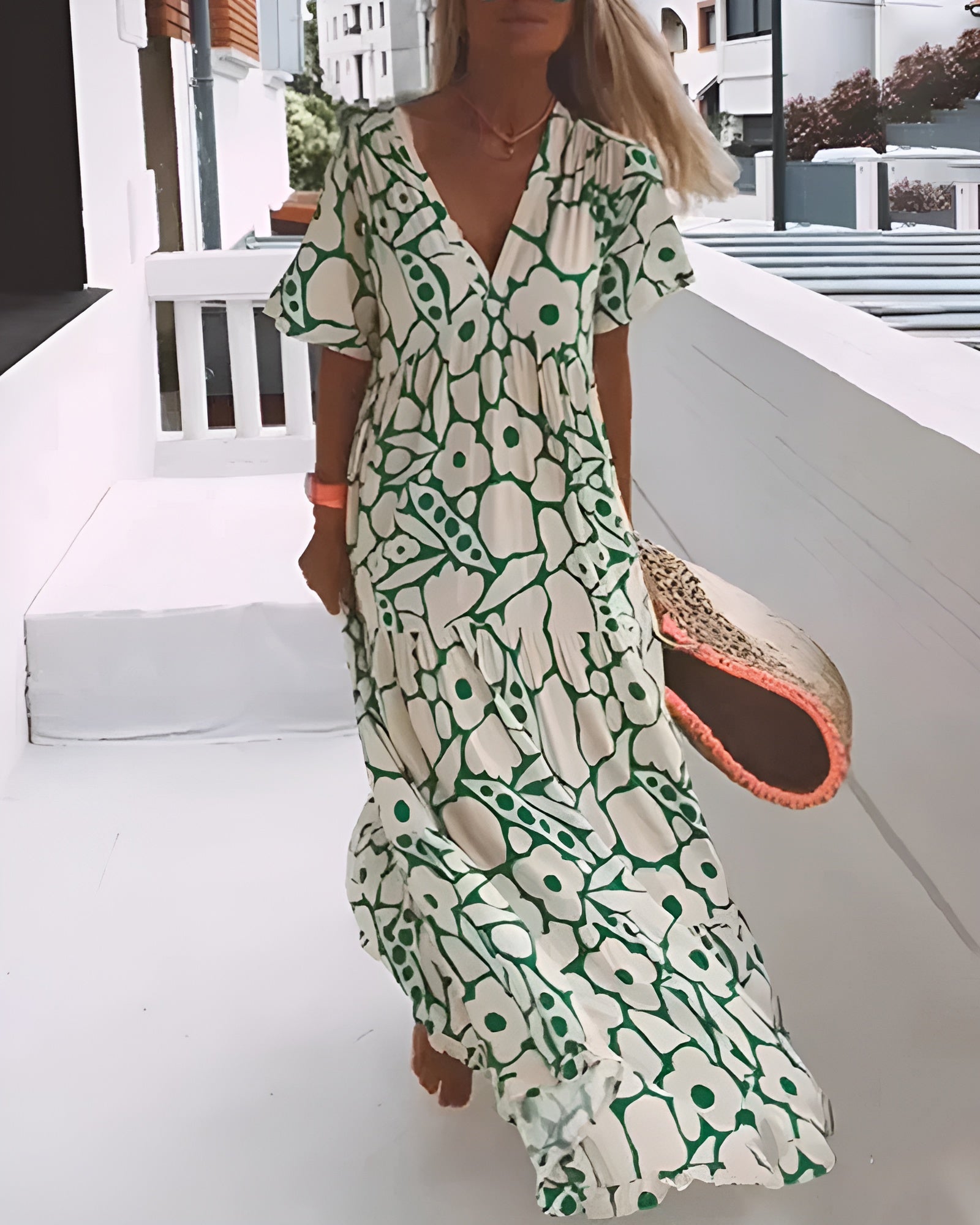 Christa™ | Fließendes und Elegantes Kleid für den Sommer