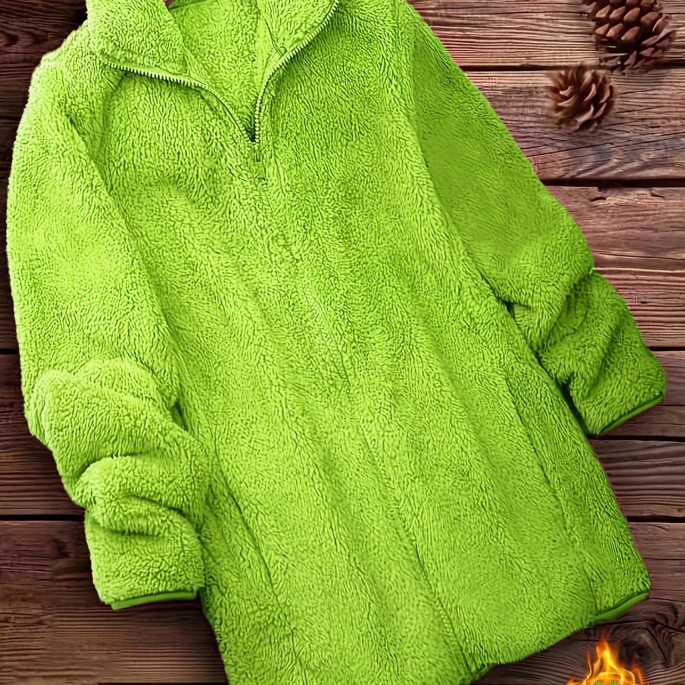 Yara™ | Eleganter, gefütterter Reißverschlussmantel