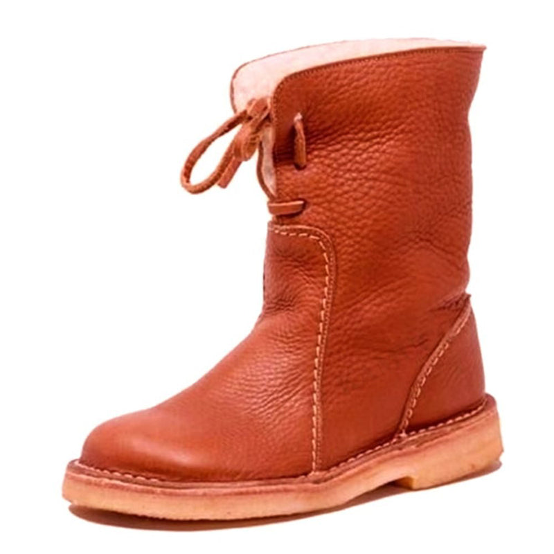 Clara™ | Orthopädische Wasserdichte Leder-Schneestiefel