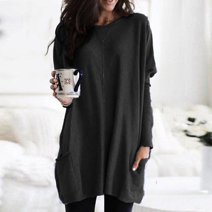 Edandi™ | Eleganter Baumwollpullover mit Taschen