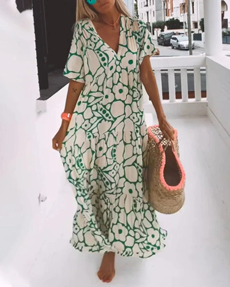 Christa™ | Fließendes und Elegantes Kleid für den Sommer