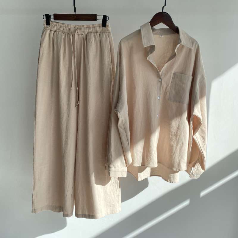 Dream™ | Baumwoll-Leinen Ensemble Eleganz Komfort