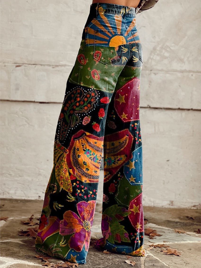 Armgard™ | Elegante Boho-Hose