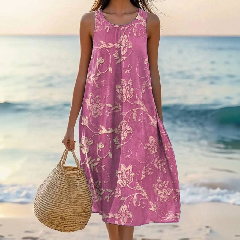Harlow™ | Elegantes Strandkleid aus Baumwolle