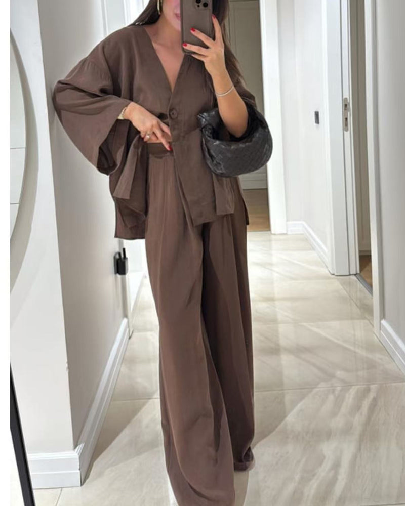 Mélanie™ | Elegantes, lässiges Set aus leichtem Stoff