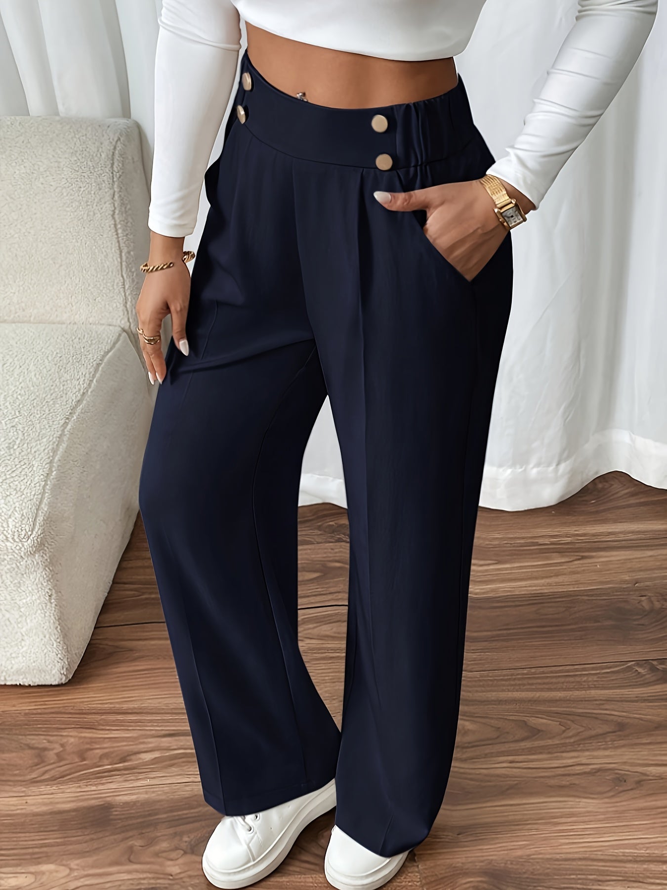 Ariana™ | Bequeme Hochtaillenhose