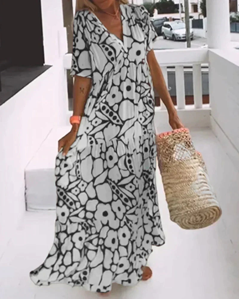 Christa™ | Fließendes und Elegantes Kleid für den Sommer