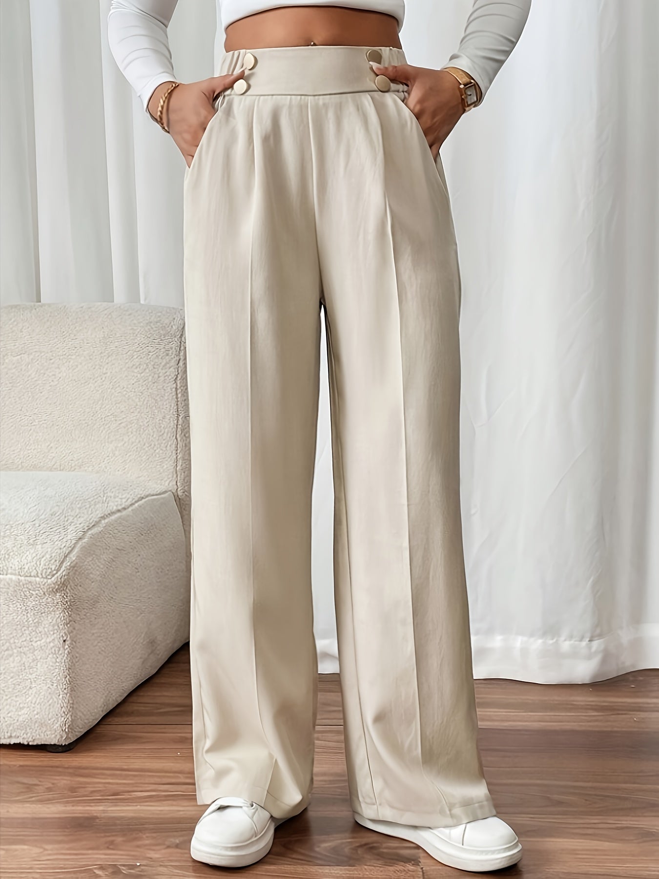 Ariana™ | Bequeme Hochtaillenhose