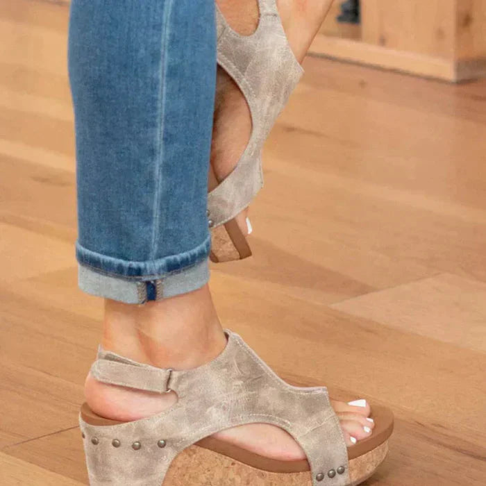 Astrid™ | Elegante und bequeme Keilabsatzsandalen