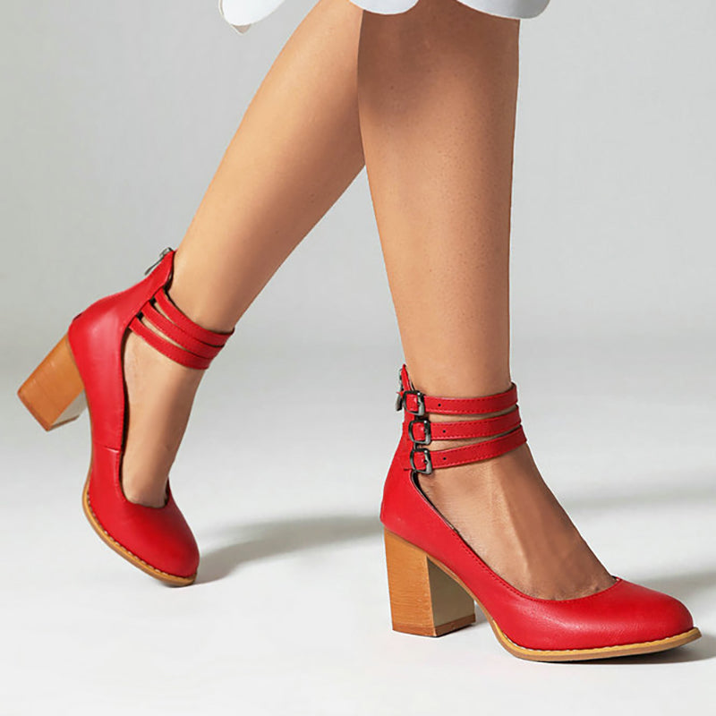 Casilda™ | Elegante Sandalen mit Blockabsatz