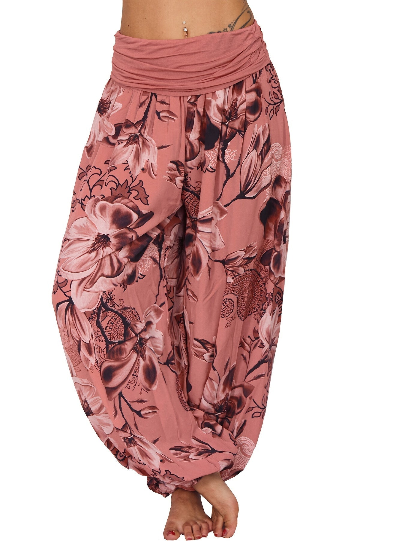 Muri™ | Elegante Blumen-Bohémien-Hose