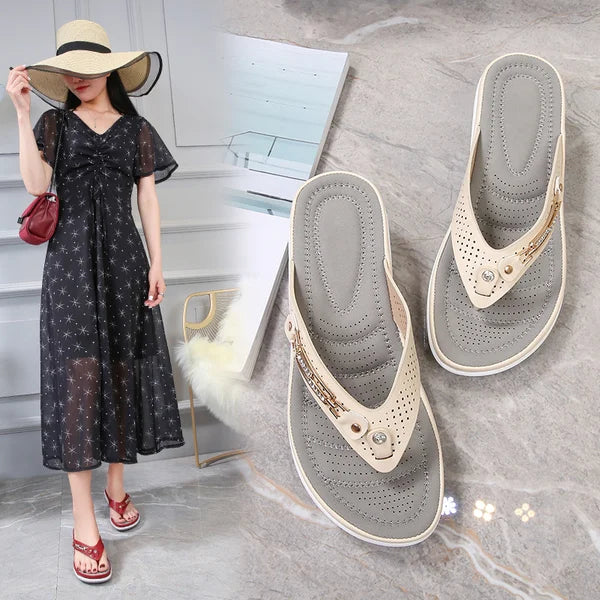 Astrid™ | Elegante Gepolsterte Sandalen