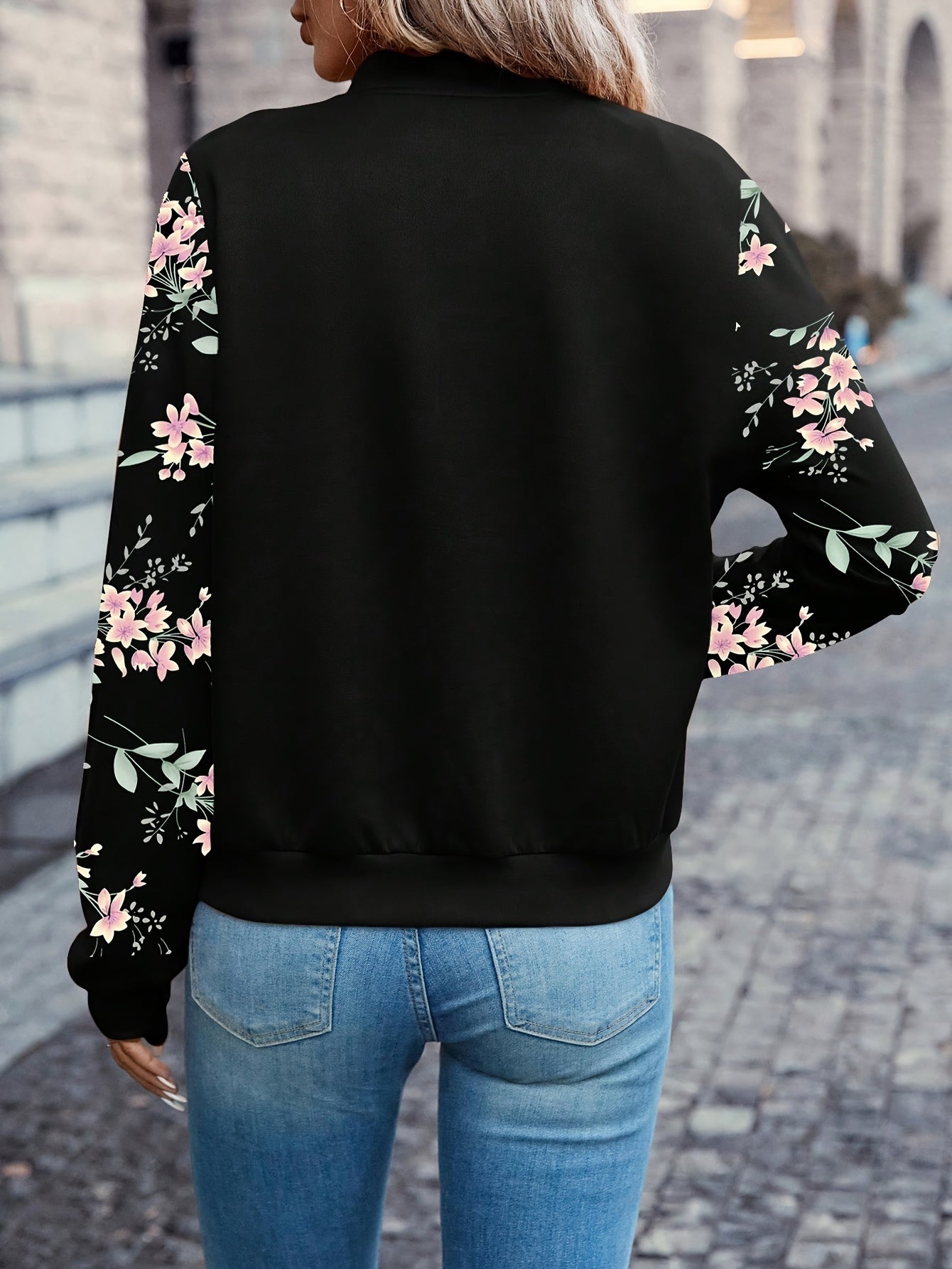 Odette™ | Elegante Jacke mit Blumenmuster