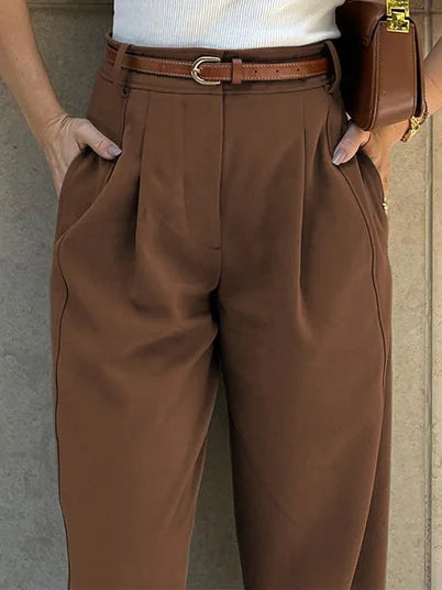 Bethany™ | Elegante Bundfaltenhose