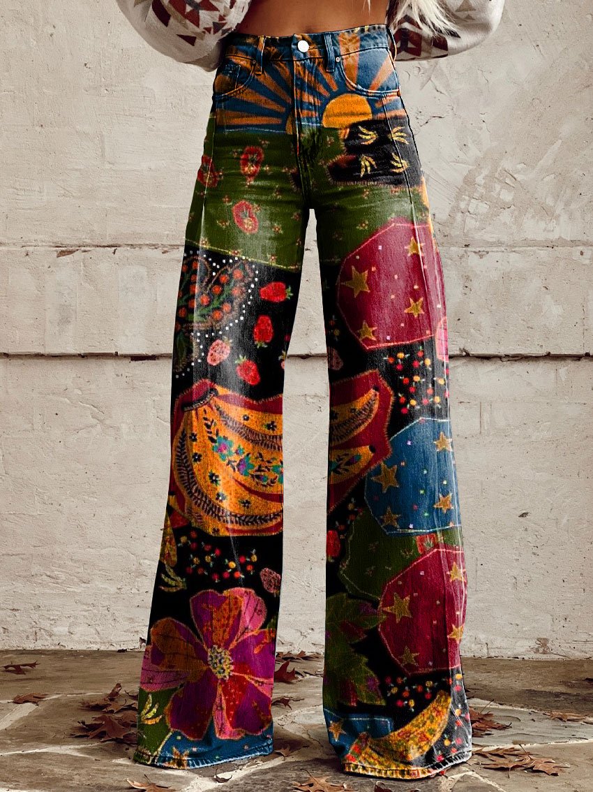 Armgard™ | Elegante Boho-Hose