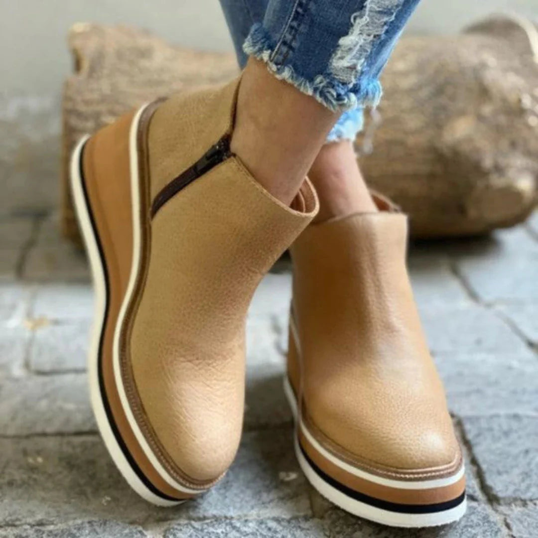 Danise™ | Elegante Plateau-Stiefeletten