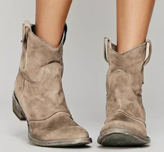 Lia™ | Elegante Western-Stiefelette