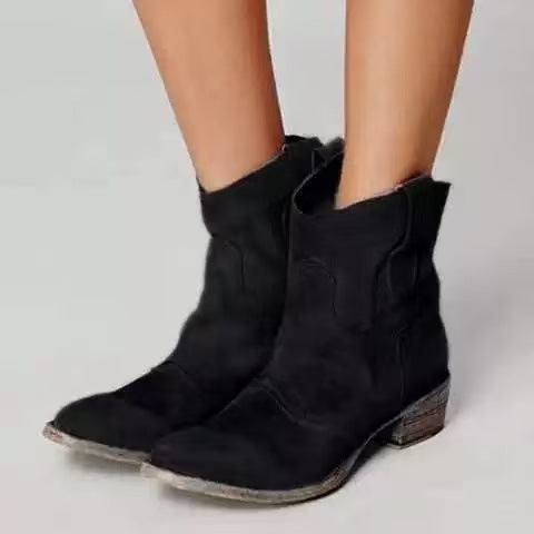Lia™ | Elegante Western-Stiefelette