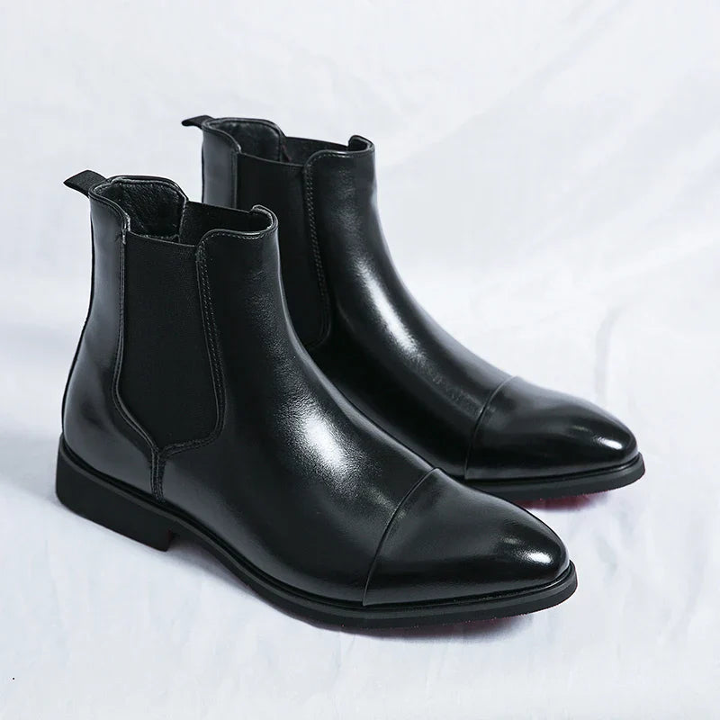 Jell™ | Premium Echtes Leder Stiefeletten