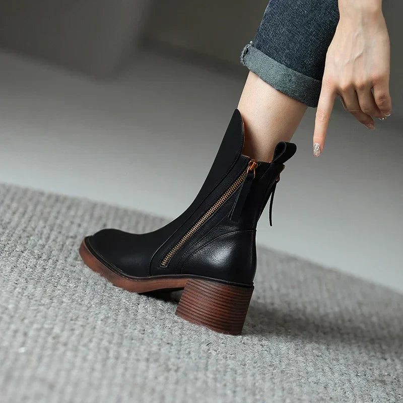 Tresa™ | Elegante Lederstiefel