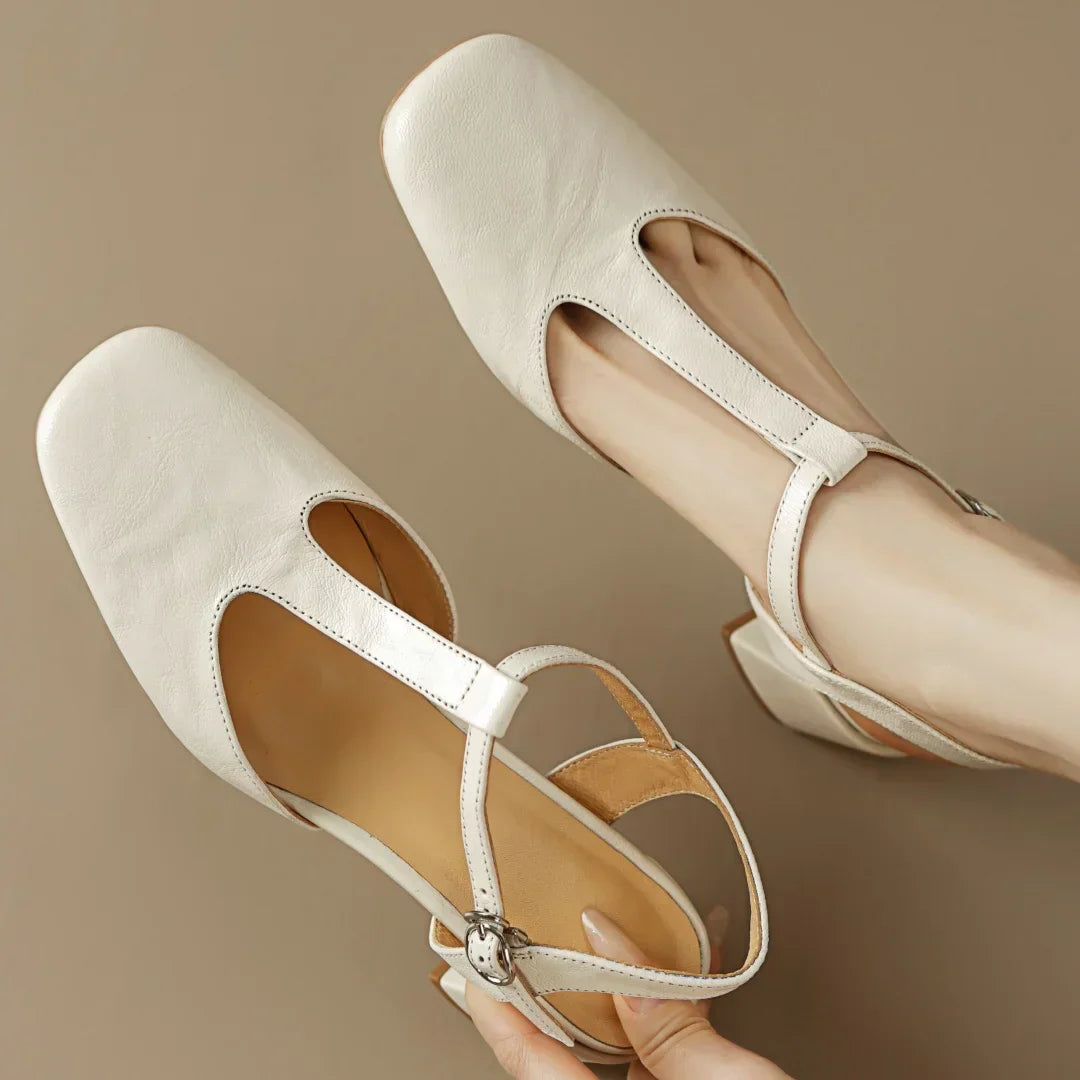 Beatrix™ | Elegante Leder Sandalen