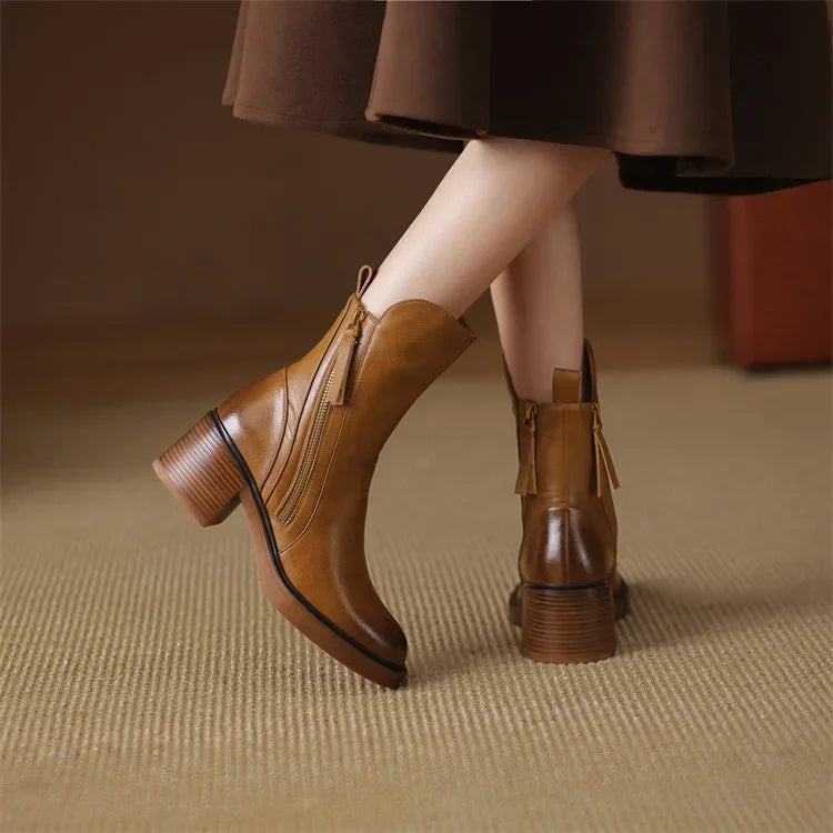 Tresa™ | Elegante Lederstiefel