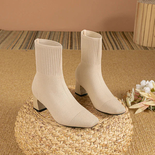 Josie™ | Schicke Strickstiefeletten