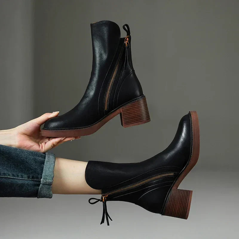 Tresa™ | Elegante Lederstiefel